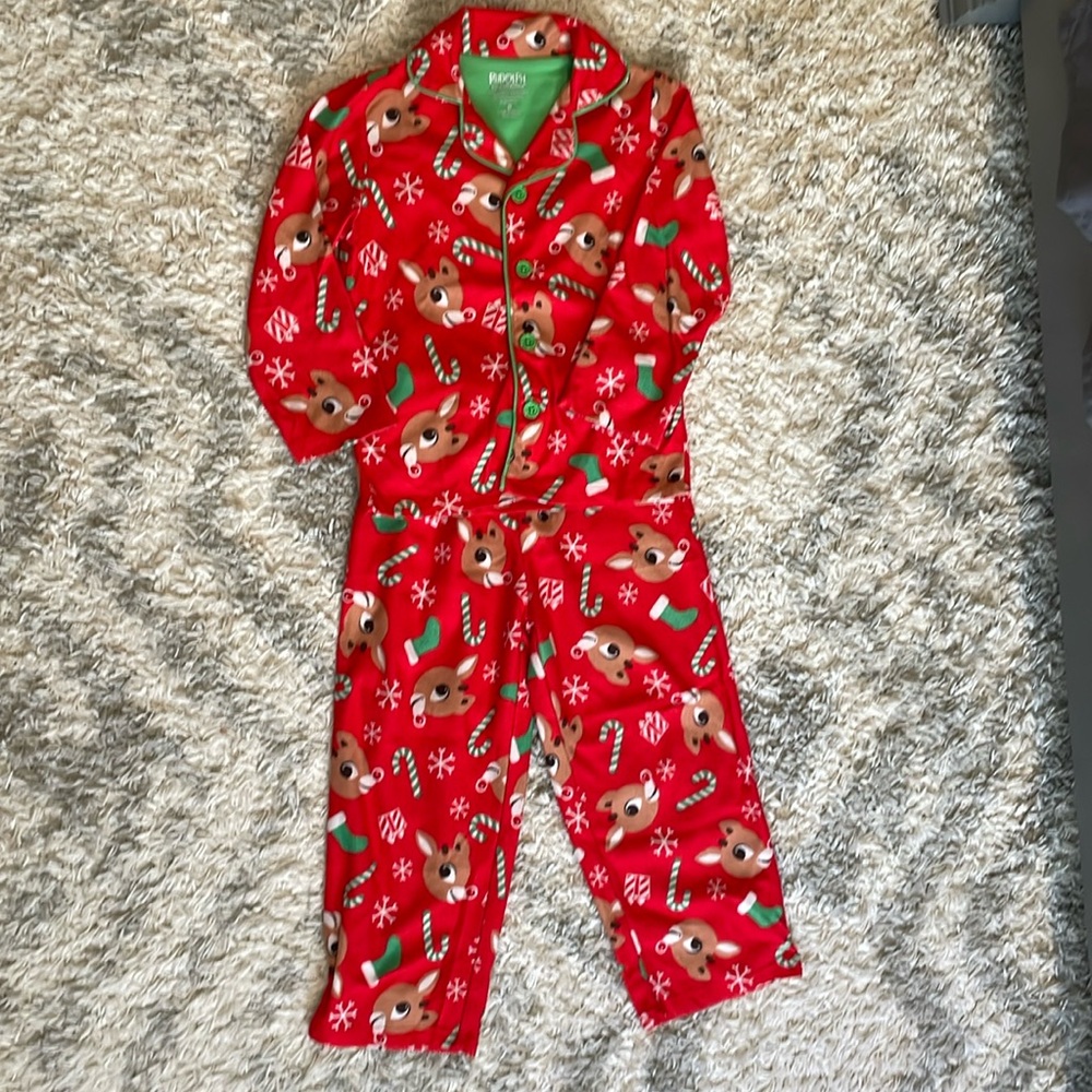 Rudolph the Red-Nosed Reindeer pajama set